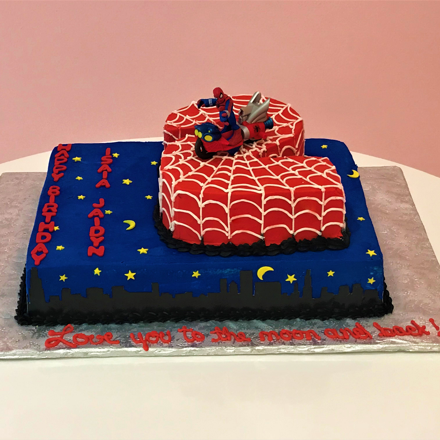 Spiderman Cake