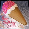 Ice Cream Cone Cake