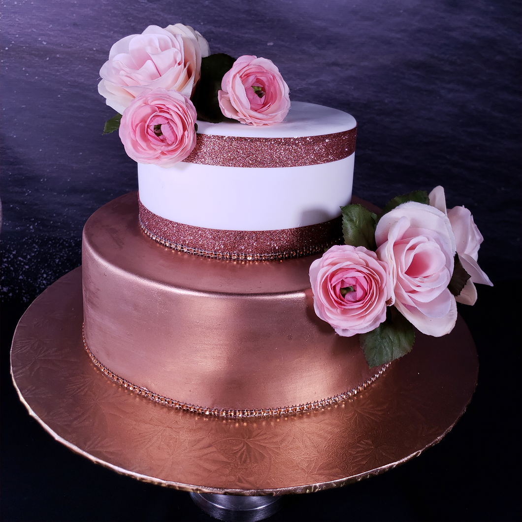 Royal Rose Gold Cake