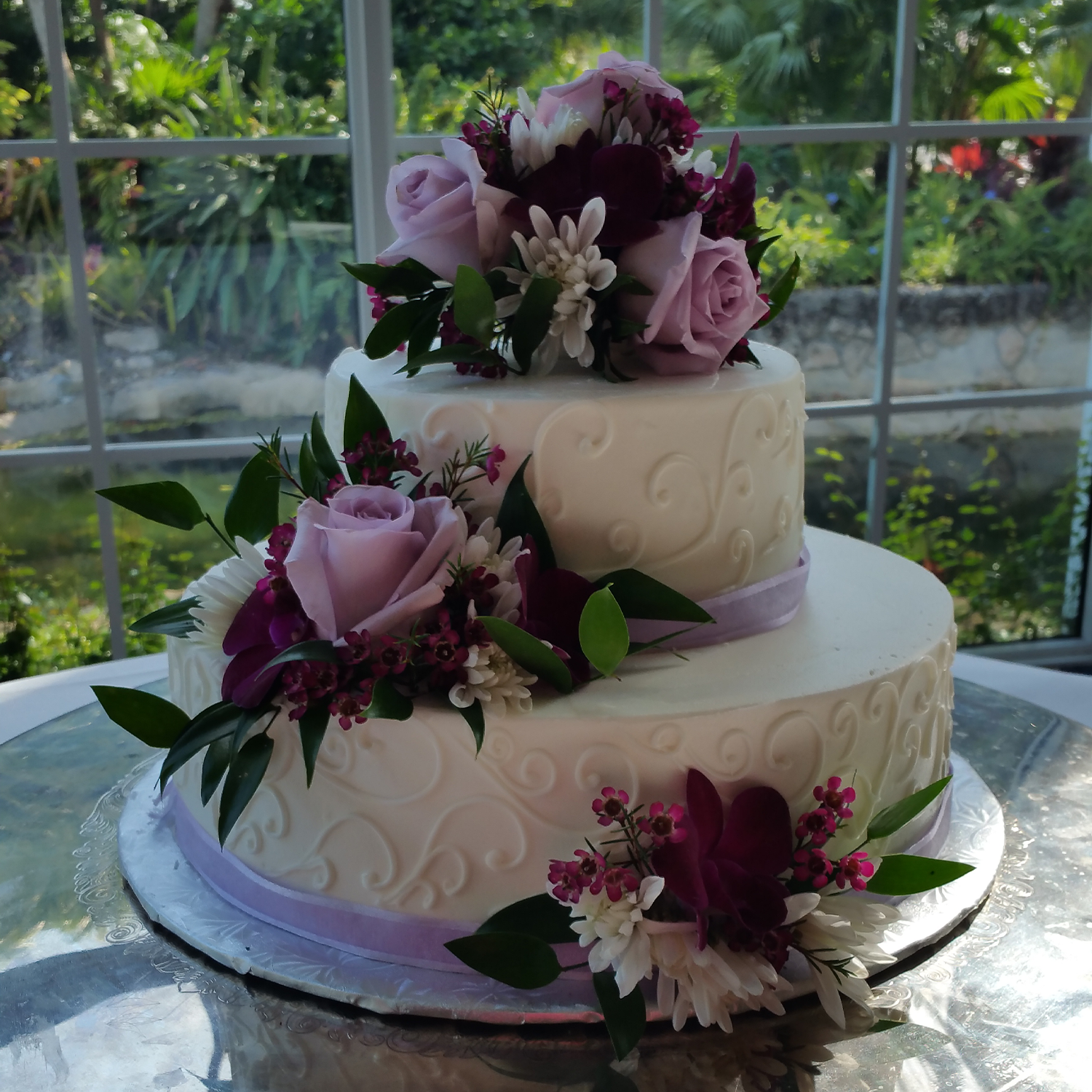Blooming Flowers Cake