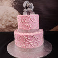Pink Baby Elephant Cake