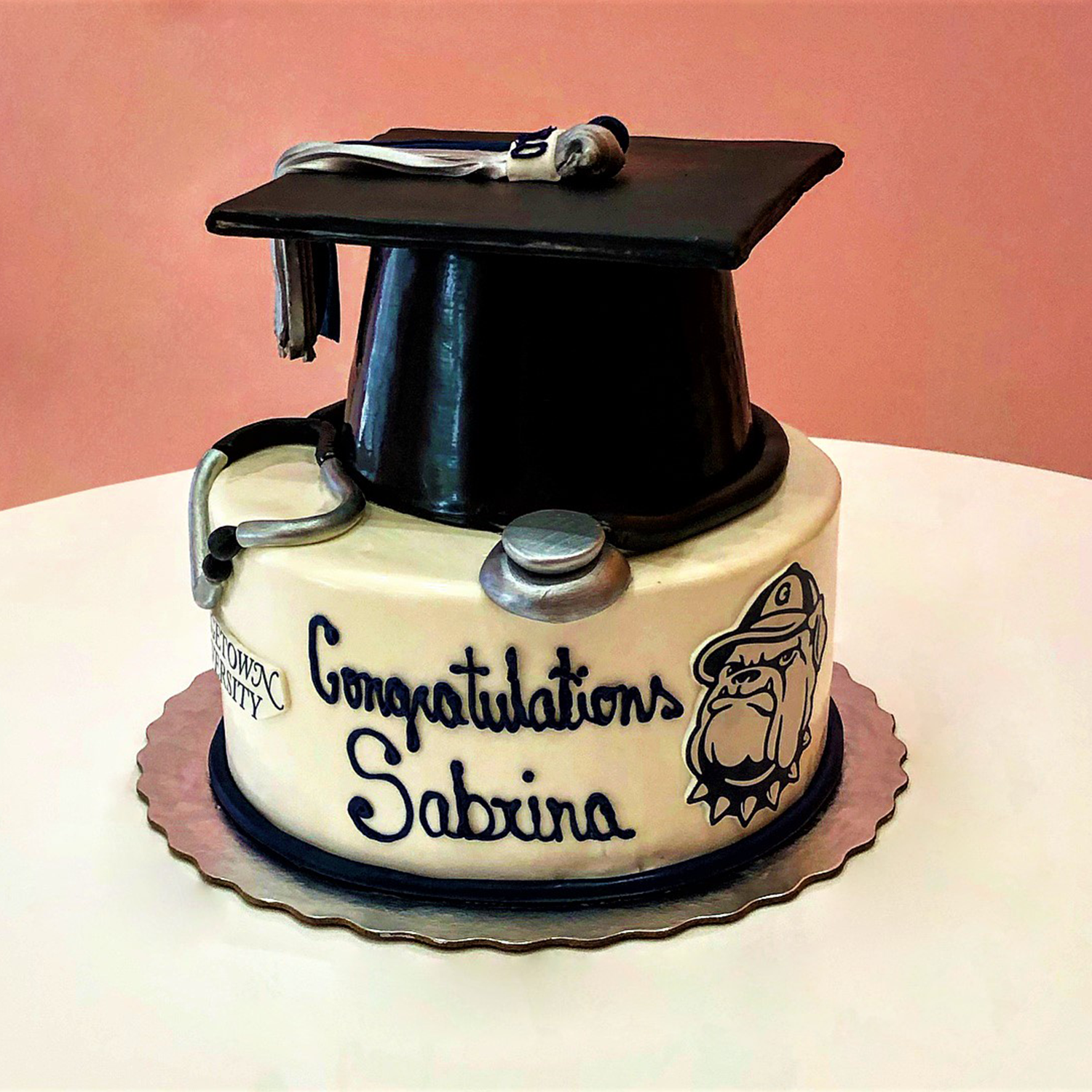 Medical Graduation Cake – Elite Cake