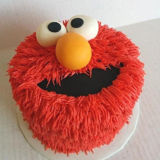 Elmo Cake